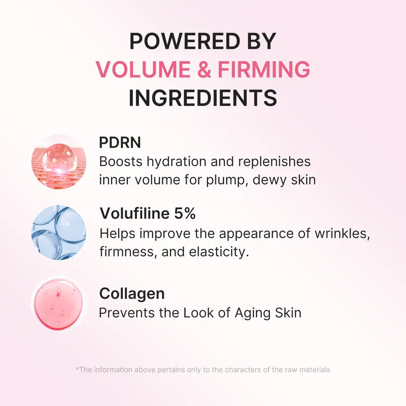 PDRN Collagen Gua Sha Neck Wrinkle Cream | Built-In Gua Sha Massager with Volufiline 5% + PDRN | Firming, Contour Care for the Look of Fine Lines, Jawline, Neck, Décolleté
