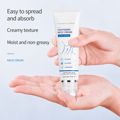 ✨Instant Neck Lift Cream — 🧴 Infused with Retinol & Hyaluronic Acid | Firms the Neck, Reduces Wrinkles & Double Chin
