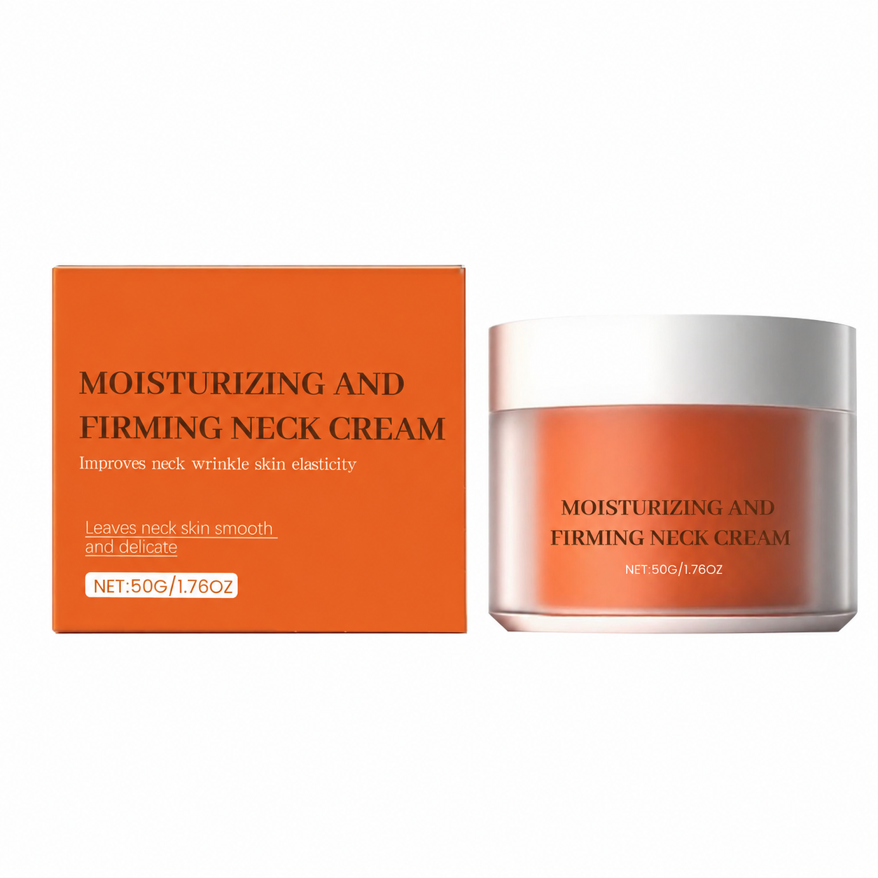 Facial wrinkle cream, which firms the face and neck skin, is also a moisturizing cream and a unisex neck cream