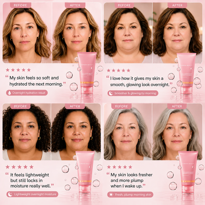 ✨ Collagen Night Wrapping Mask Experience visibly smoother, firmer skin within hours—thanks to our breakthrough formula with 3X more ultra-absorbable collagen.