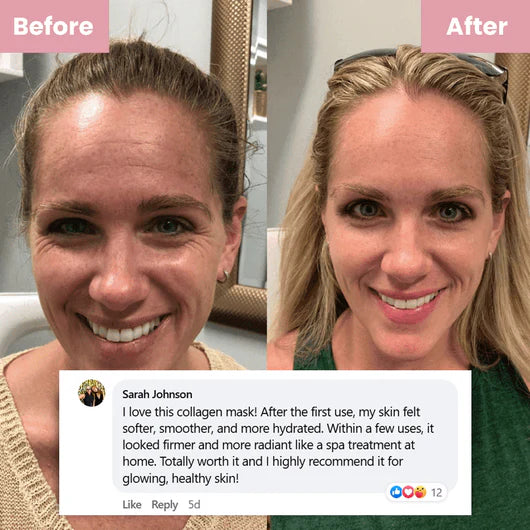 ✨ Collagen Night Wrapping Mask Experience visibly smoother, firmer skin within hours—thanks to our breakthrough formula with 3X more ultra-absorbable collagen.